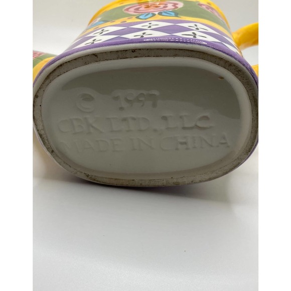 Vintage 1997 CBK LTD WATERING CAN - Picture 5 of 6